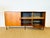 Black Tall Scandinavian Teak Sideboard, 1960s For Sale - Image 8 of 18