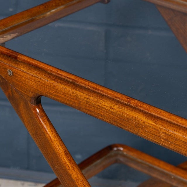Vintage Italian Drinks Trolley by Cesare Lacca, 1950 For Sale - Image 12 of 18
