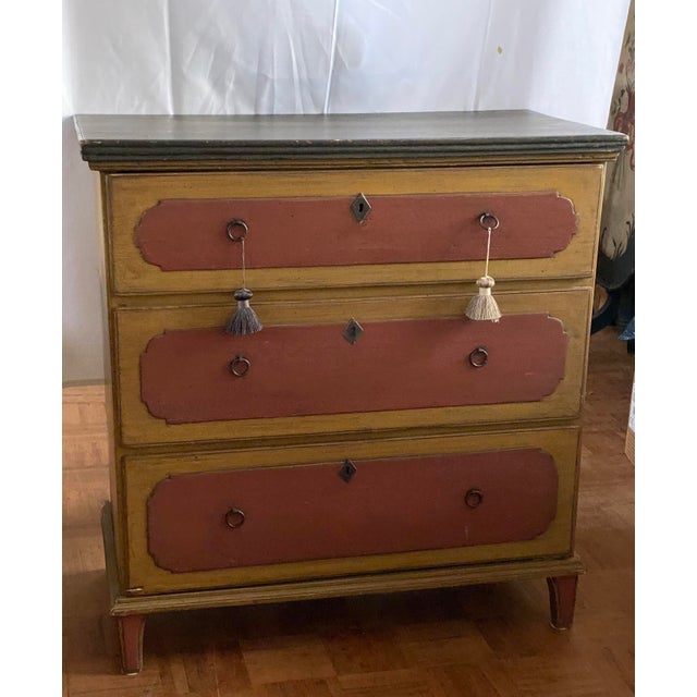 Gustavian (Swedish) Swedish Chest of Drawers, 1800s For Sale - Image 3 of 7