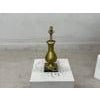 Vintage Midcentury Brass Table Lamp with Baluster Form on Marble Base For Sale - Image 15 of 18