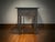 Dark Lacquered Fir Side Table For Sale - Image 3 of 13