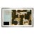 Light Blue and Brown Chine Colle Watercolor With Found Object Collage by Michael Pauker For Sale