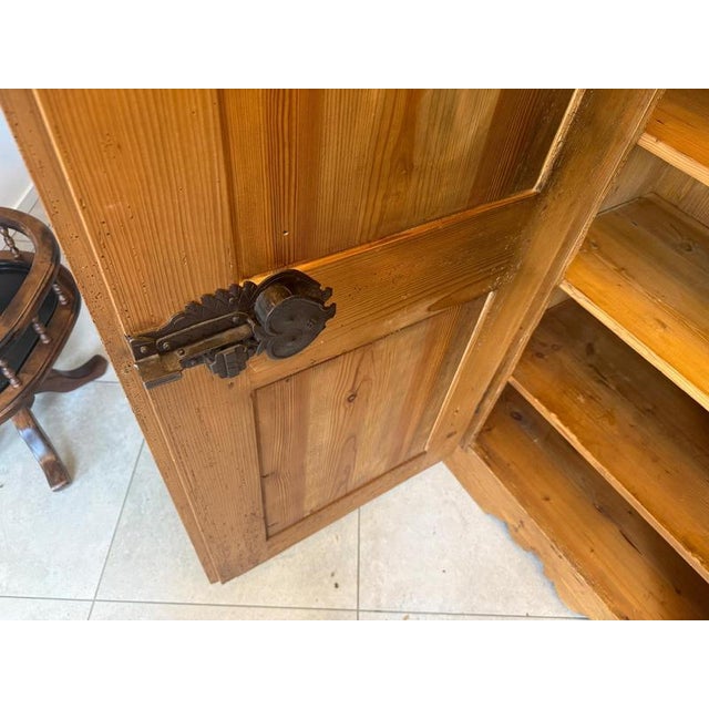 Baroque Bread Cupboard in Softwood For Sale - Image 17 of 18