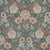 English Boråstapeter Dahlia Garden Fabric In Green For Sale - Image 3 of 5
