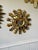 Mid 20th Century 12" French Giltwood Sunburst Mirror With Mirror Inlays For Sale - Image 15 of 17