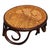 Late Victorian bent oak & cane ottoman by Jacob and Josef Kohn for Thonet Featuring an elegant, sculptural frame crafted...