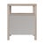 Nora 21 in. W Rectangular Wood 2 Drawer Nightstand with Open Shelf, Antique Taupe For Sale In Chicago - Image 6 of 8