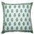 2020s Aria-Riya Green Reversible Euro Sham For Sale - Image 5 of 5