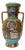 Vintage Majolica Vase by Deruta, 1950 For Sale