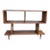 Sao Paulo Walnut Bookcase For Sale
