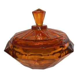 Example of Viking Glass Company Serving Dishes and Pieces