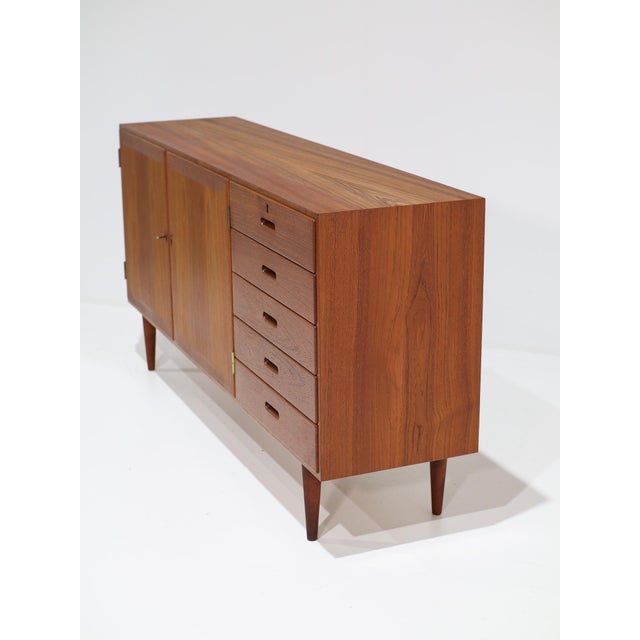 Sideboard in Teak by Kai Winding, Denmark, 1960s For Sale - Image 10 of 14