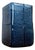 Mid-Century Modern Swedish Blue Glass Vase by Christer Sjögren for Lindshammar Glasbruk, 1960s For Sale