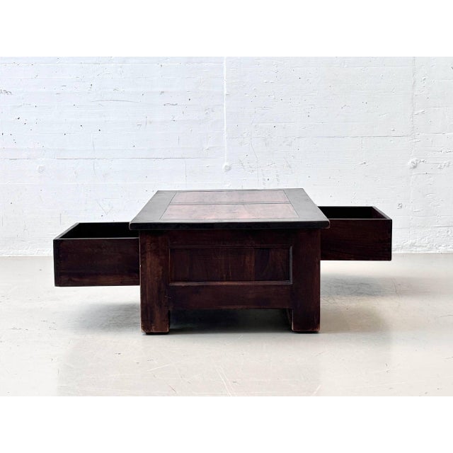 Colonial Coffee Table with Drawers For Sale - Image 13 of 16