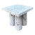 Vintage Coquina Stone Side Table For Sale