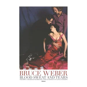 1995 Bruce Weber 'On the set' Photography Red,Multicolor,Purple,Black,Blue Germany Offset Lithograph