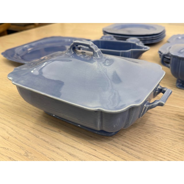 Riviera Dinnerware by Homer Laughlin Set, Circa 1930 For Sale - Image 11 of 12