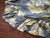 Pair of Waverly Chambray Blue Hydrangea Custom Pillow Shams For Sale - Image 10 of 12