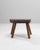 1970s French Brutalist Wooden Stool For Sale - Image 18 of 18