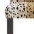 Not Yet Made - Made To Order Chelsea Counter Stool in Caramel Linen Leopard For Sale - Image 5 of 8