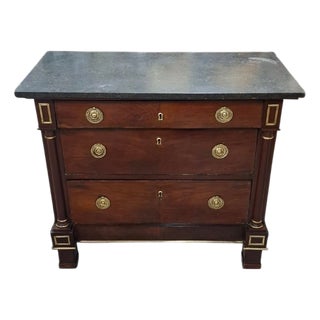 Empire Period Chest of Drawers, 1850 For Sale