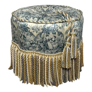 Mid 20th Century Custom Designer Ottoman