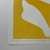 Original Signed 2025 Abstract Monotype Artwork “Flight” Sunny Yellow, Unframed For Sale - Image 4 of 5