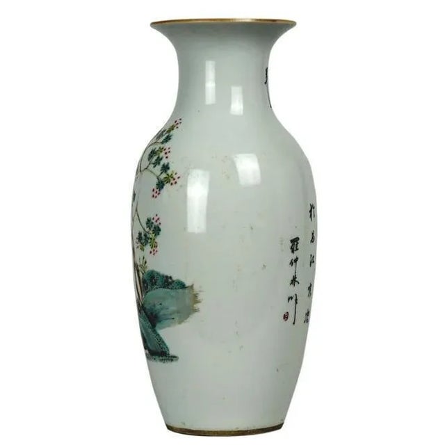 Chinese Antique Chinese Porcelain Vases - a Pair For Sale - Image 3 of 7