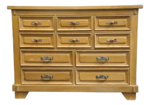 Link Taylor Solid Pine Taos Collection Southwestern Spanish Revival 56" Master Chest 716-222