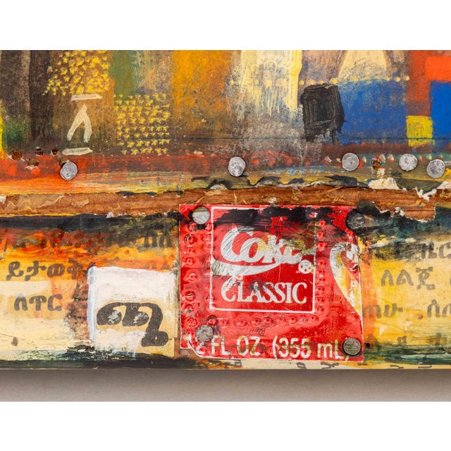 Contemporary Wosene Worke Kosrof "Freedom Call", 1992 For Sale - Image 3 of 13