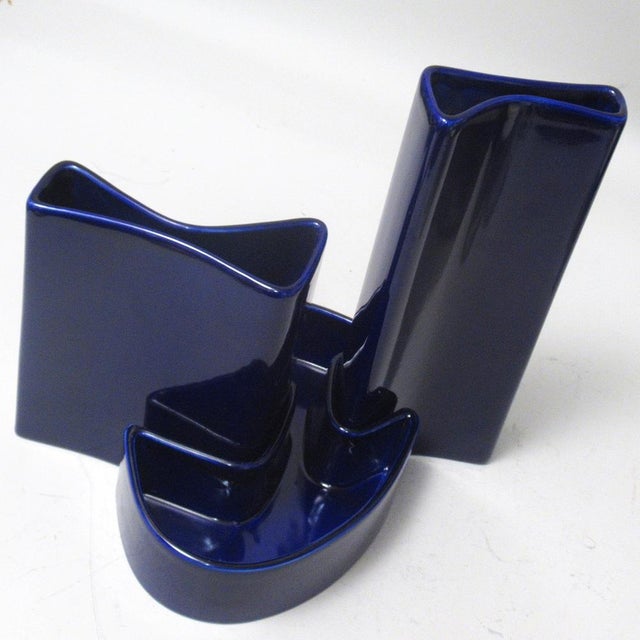 1960s Vases by Angelo Mangiarotti for Fratelli Brambilla, 1968, Set of 3 For Sale - Image 5 of 18