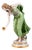Art Nouveau Figurine of Young Lady Ball Player attributed to Walter Schott for Meissen, 1924 For Sale