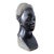 Vintage Hand Carved African Stone Bust Sculpture For Sale