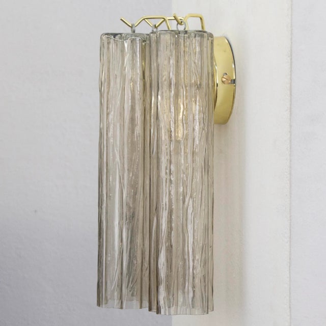 1990s Vintage Italian Wall Light with Murano Glass, 1990s For Sale - Image 5 of 11