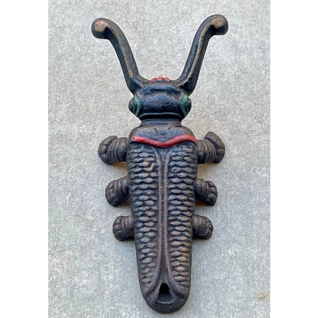 Vintage Cast Iron Beetle Boot Jack For Sale - Image 12 of 12