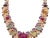 Bochic "Capri" Vintage Red Ruby & Yellow Sapphire Necklace Set in 18K & Silver For Sale - Image 16 of 18