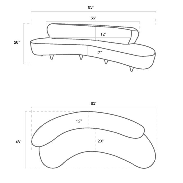 1990s Cloud Sofa for Modernica by Vladimir Kagan Chairish