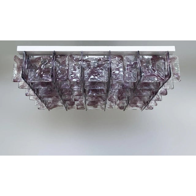 21st Century Square Flush Mount by Fabio Ltd For Sale - Image 10 of 12