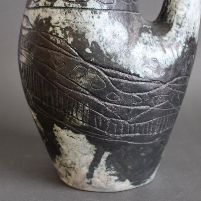 Vintage French Ceramic Pitcher by Jacques Blin For Sale - Image 17 of 18