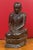 18th Century Thai Hand Carved Lacquered Wood Sculpture of a Seated Monk For Sale In New York - Image 6 of 13