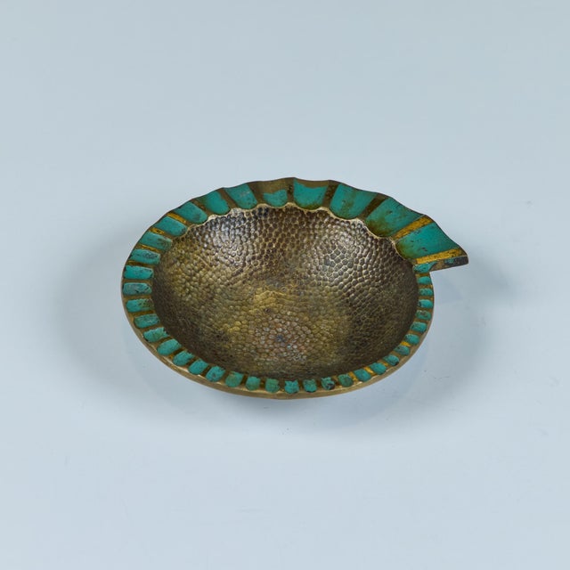 Pal-Bell Ashtray in Cast Bronze by Maurice Ascalon For Sale In Los Angeles - Image 6 of 12