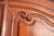 Massive oak wardrobe from the period of Louis XIV (the Sun King). Two-door wardrobe connected by a groove + tenon + peg. A...