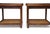 Mid 20th Century Attribtued to Jack Cartwright for Founders Book-Matched Walnut & Cane Side Tables For Sale In San Francisco - Image 6 of 13