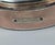 Metal Ralph Lauren Home Silver-Tone Metal & Cut-Pattern Glass Hurricane Candle Holder For Sale - Image 7 of 13