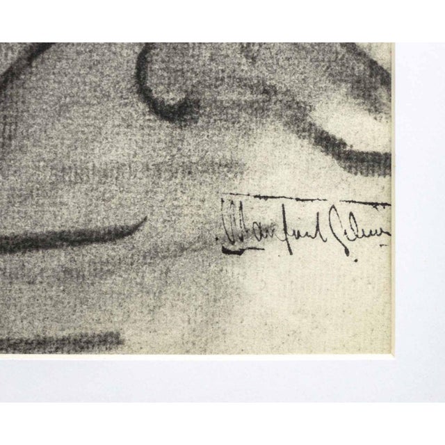 Manfred Schwartz Nude Woman Study Charcoal For Sale In New York - Image 6 of 7