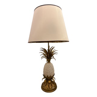 Pineapple Lamp in the style of Maison Charles For Sale