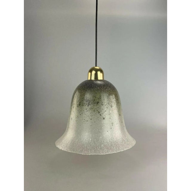 Mid-Century Modern Glass Hanging Lamp from Peill & Putzler, 1960s For Sale - Image 3 of 11