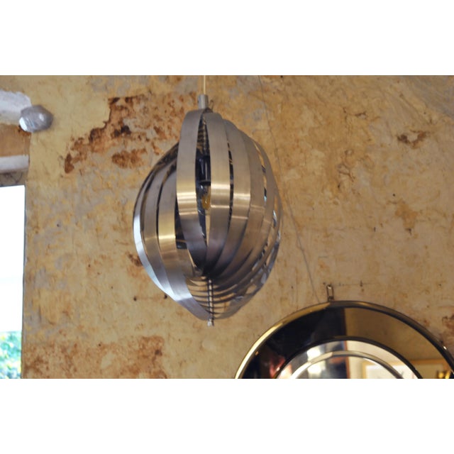 Spiral Pendant Lamp by Henri Mathieu, 1970s For Sale - Image 12 of 13