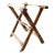 Bamboo & Woven Rattan Luggage Rack/Natural For Sale