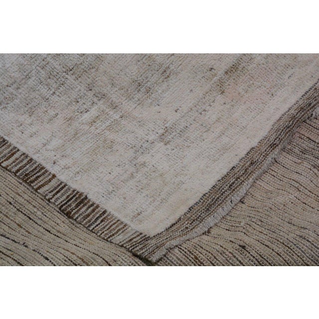 Traditional Oushak Hand Knotted Wool Rug, 10'x14'3'' For Sale - Image 3 of 6